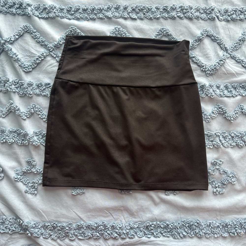 Windsor Black Stretch Mini Skirt